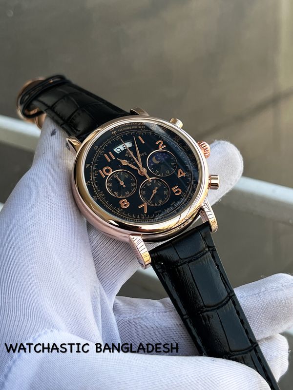 Patek Black Belt RG Number Digit
