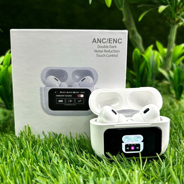A9 Pro white With Touch display ANC/ENC