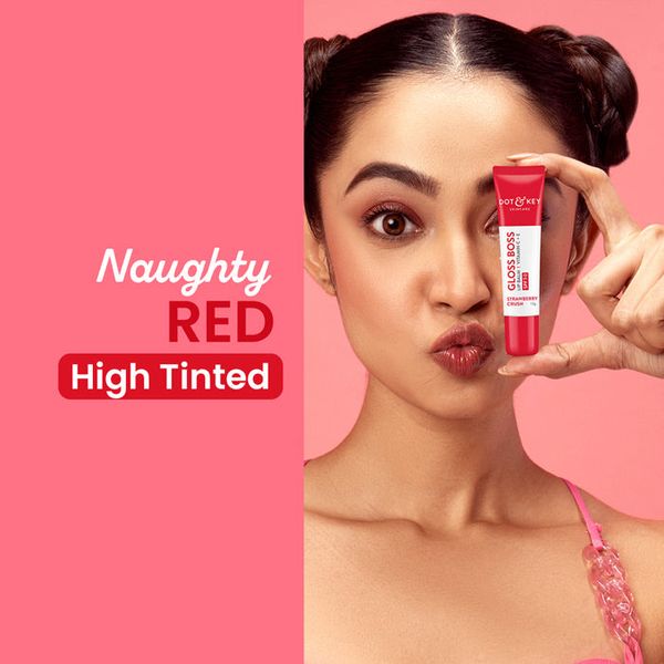 Vitamin C + E Brightening Lip Balm with SPF 50+ : Strawberry crush - Image 5