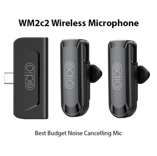 Dual Odio WM2c2 Wireless Microphone For Type C Devices (1:2)
