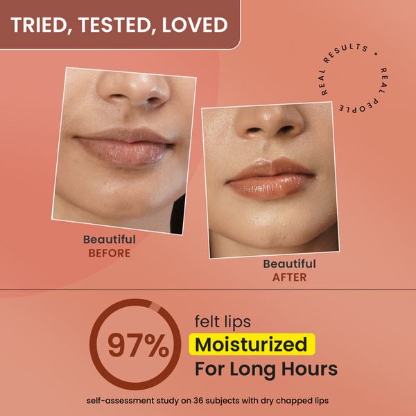 Vitamin C + E Brightening Lip Balm with SPF 50+ : Cocoa mint - Image 2