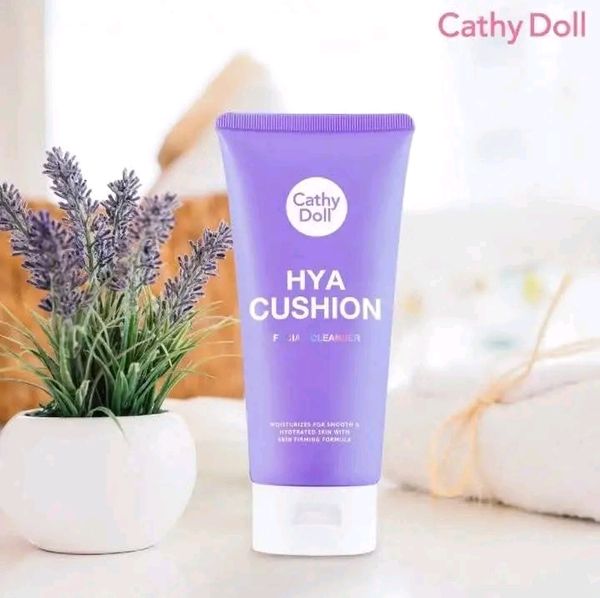 Cathy Doll Hya Cushion Facial Foam Cleanser 120ml Face Wash