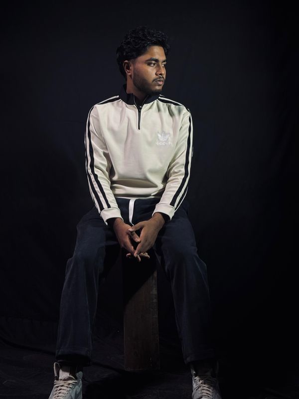 ADIDAS  Premium Zipper Polo Sweatshirt - Image 2