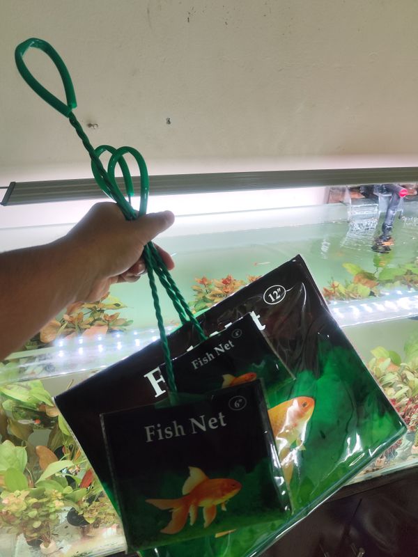 Fish net metal body