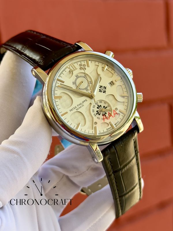 Patek Philippe Chronograph Leather strap AA