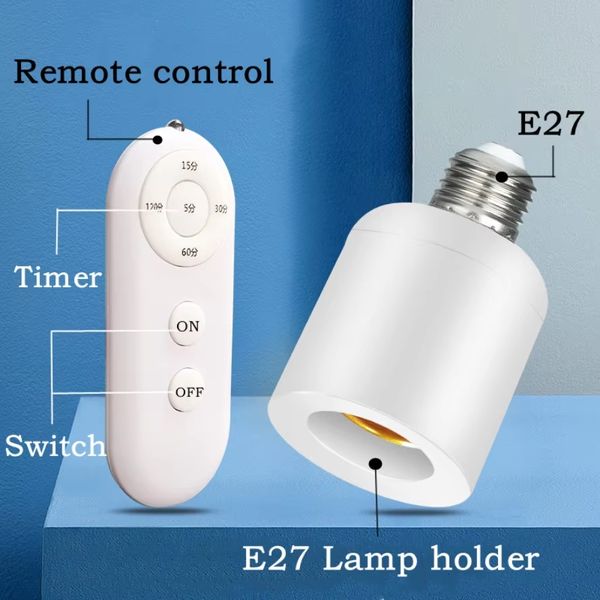 E27 Multiple Controls Smart Timer Switch Lamp Holde