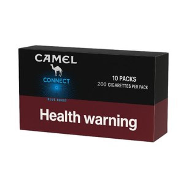 1 carton (10 packs) Camel Blue Burst Cigarettes