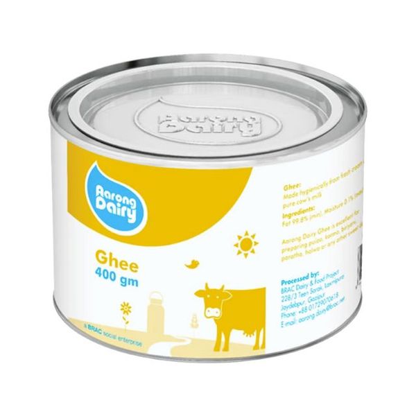 Aarong Dairy Pure Ghee 400gm (আড়ং ঘি)
