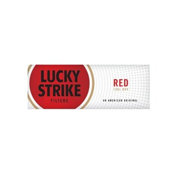 1 carton (10 pack) Lucky Strike Red Cigarettes