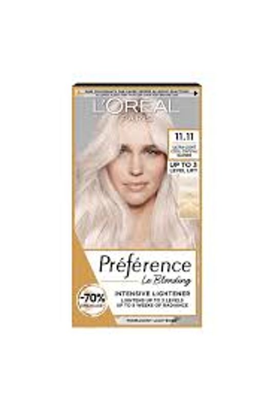 Loreal Preference 11.11 Ultra Light Cool Crystal Blonde Hair Dye