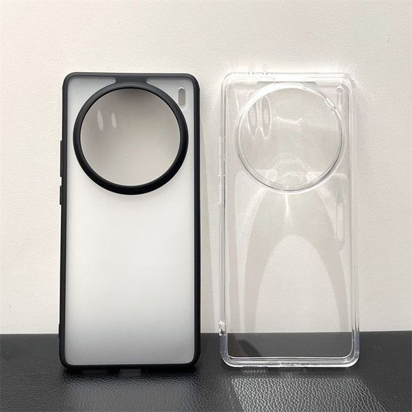 Vivo x100pro premium anti yellow transparent cover