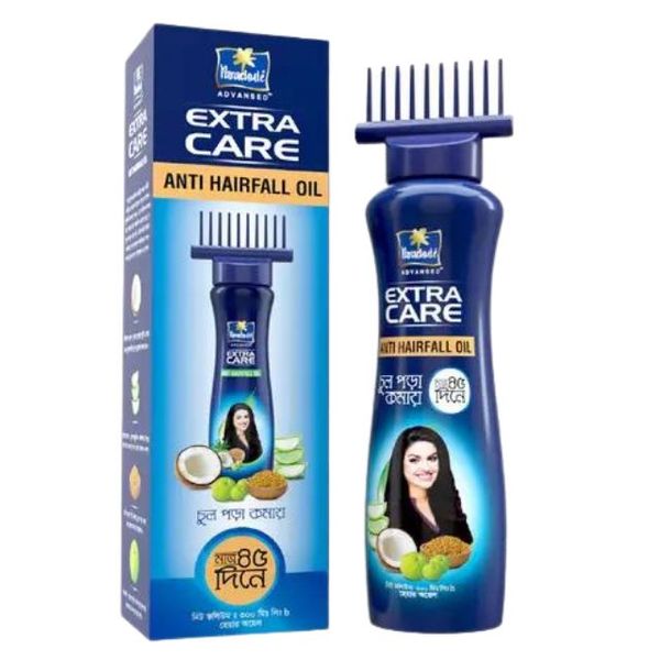 Parachute Extra Care Anti Hairfall Oil 300ml(প্যারাস্যুট এক্সট্রা কেয়ার হেয়ার তেল)