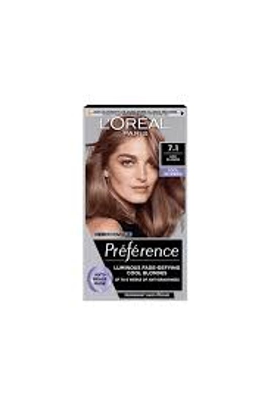 Loreal Paris Preference 7.1 Ash Blonde permanent hair color