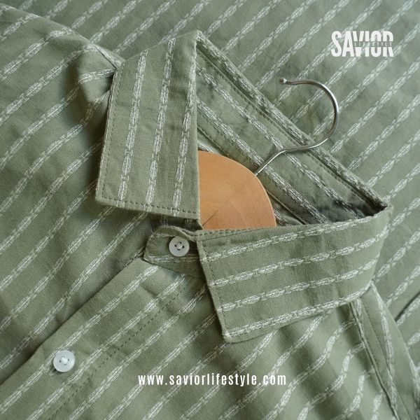 Olive Thread - Old Money Full Sleeve Shirt
