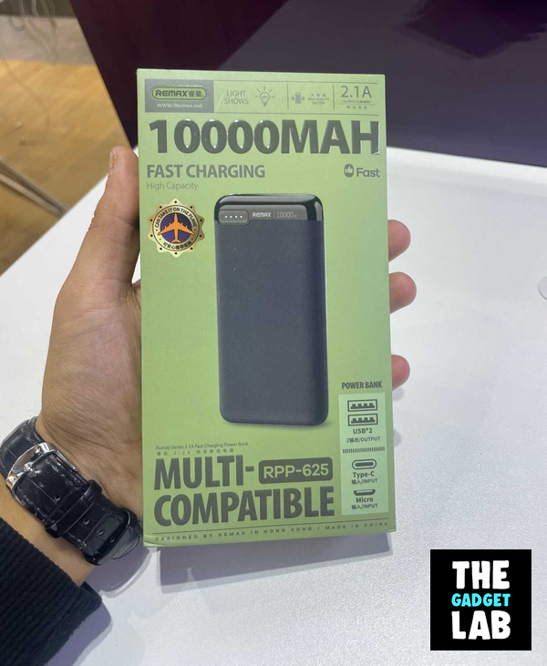 Remax RPP-625 10000mAh 2.1A Power Bank - Image 2