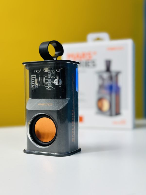 RECCI RSK-W30 Transparent Wireless Speaker with RGB Light