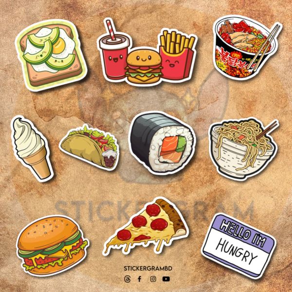 Food Sticker Set 02