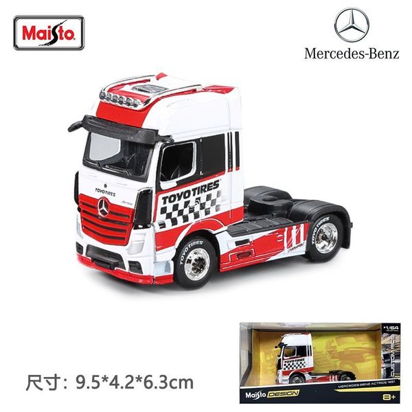 Maisto 1:64 Mercedes-Benz 1851 MP4 Gigaspace Toyo Tires Livery