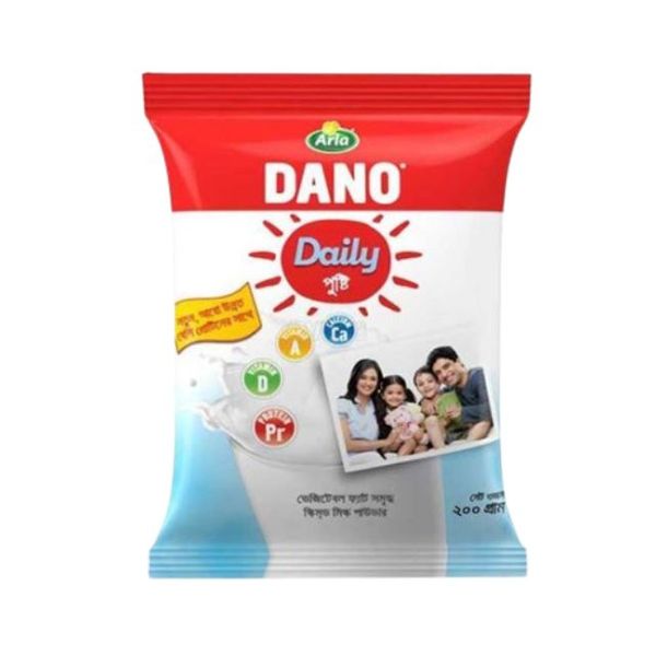 Arla Dano Daily Pusti Milk Powder 200gm( ডানো গুঁড়া দুধ )