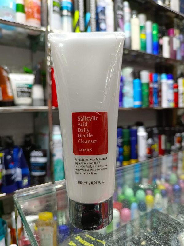 𝐂𝐨𝐬𝐫𝐱 𝐒𝐚𝐥𝐢𝐜𝐲𝐥𝐢𝐜 𝐀𝐜𝐢𝐝 𝐃𝐚𝐢𝐥𝐲 𝐆𝐞𝐧𝐭𝐥𝐞 𝐂𝐥𝐞𝐚𝐧𝐬𝐞r (Face Wash) 150 ml