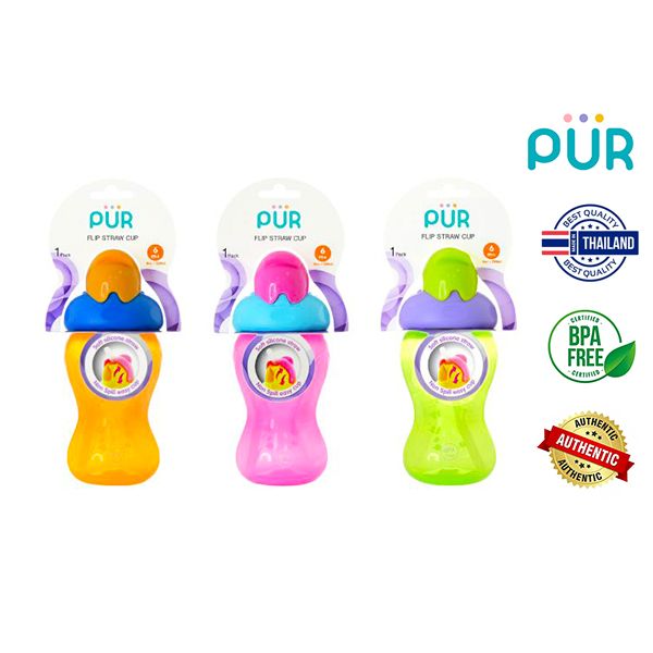 PUR Flip Straw Cup 8oz./250ml. – 9005