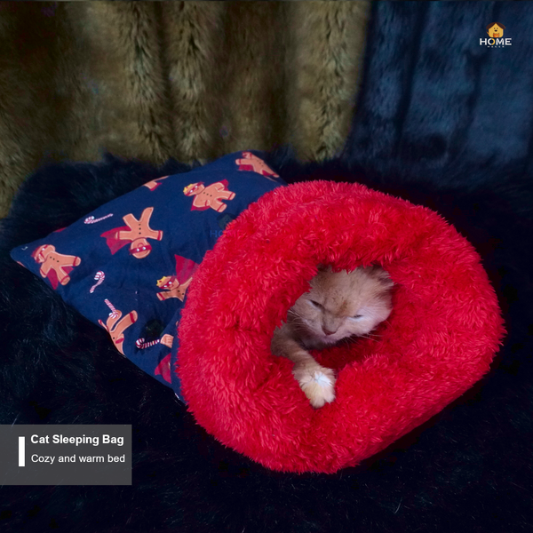 cat sleeping bed