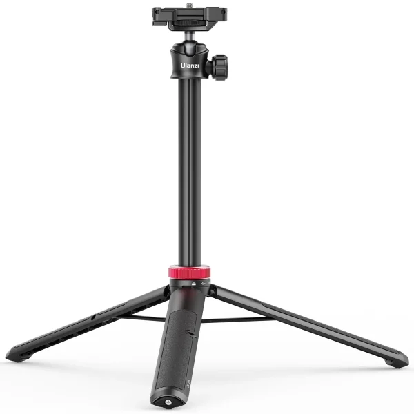 Ulanzi MT44 Extendable Vlog Tripod With 360° Ball Head – Black Color - Image 2