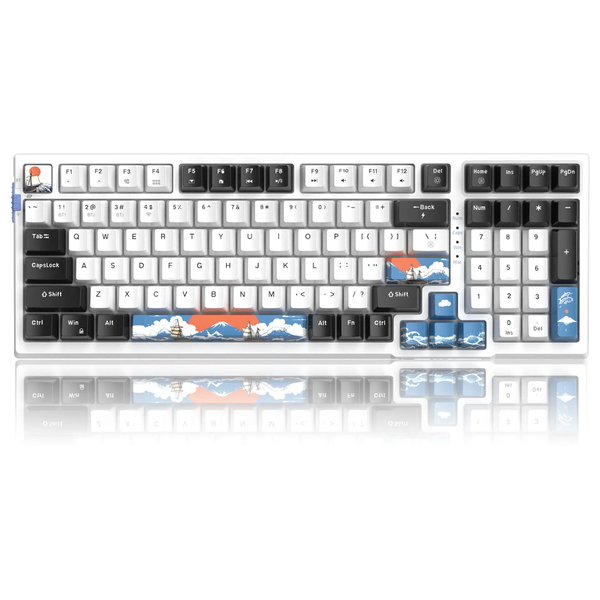 MageGee SKY98 Wireless Blue Whale Switch Mechanical Keyboard