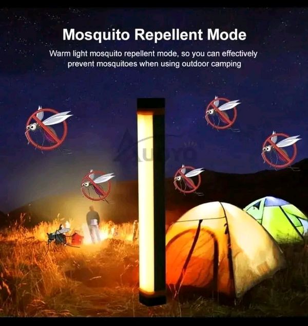 🔥Auoyo Camping Light Tube Mosquito Repellent Lamp USB Rechargeable Flas-hlight... - Image 4