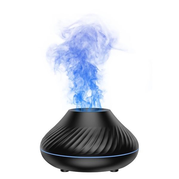 GearUP DQ705 Volcanic Flame Mini Humidifier With Color Night Light- White