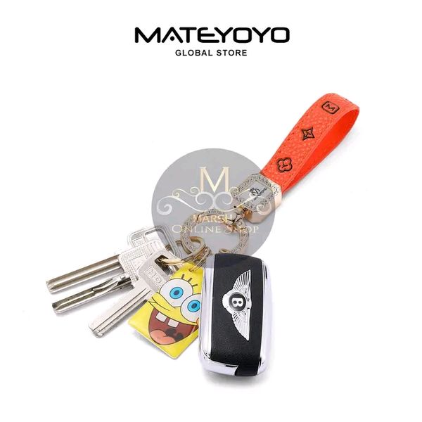 💥MATEYOYO Women Keychain Fashion PU Leather Keychain Business Gift Leather - Image 2
