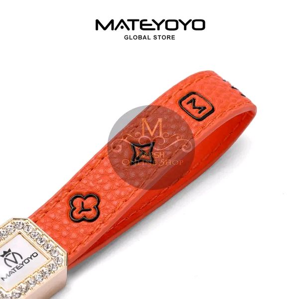 💥MATEYOYO Women Keychain Fashion PU Leather Keychain Business Gift Leather - Image 5