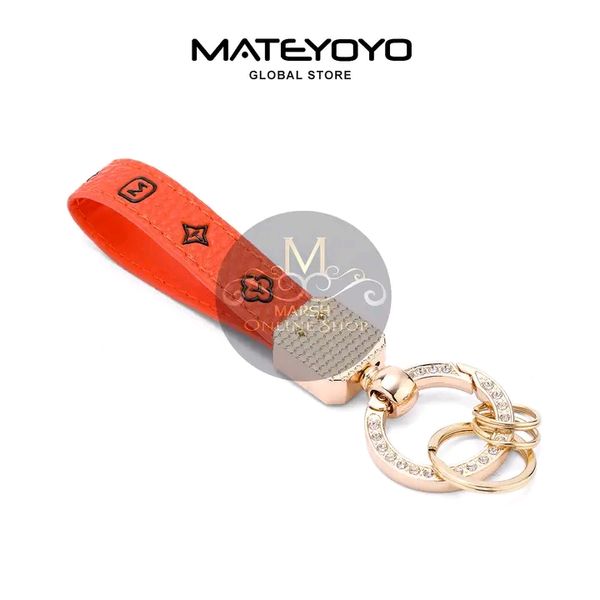 💥MATEYOYO Women Keychain Fashion PU Leather Keychain Business Gift Leather - Image 7