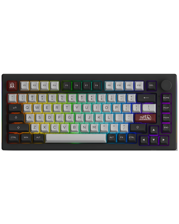 Akko 5075B Plus V2 Dracula Castle 75% Hot Swappable Mechanical Keyboard