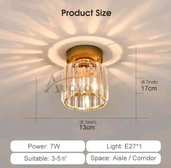 Auoyo Crystal Ceiling Lamp.. - Image 4