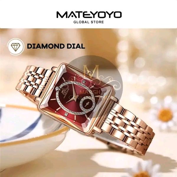💥MATEYOYO Diamond Wristwatch with Exquisite Box - Image 3