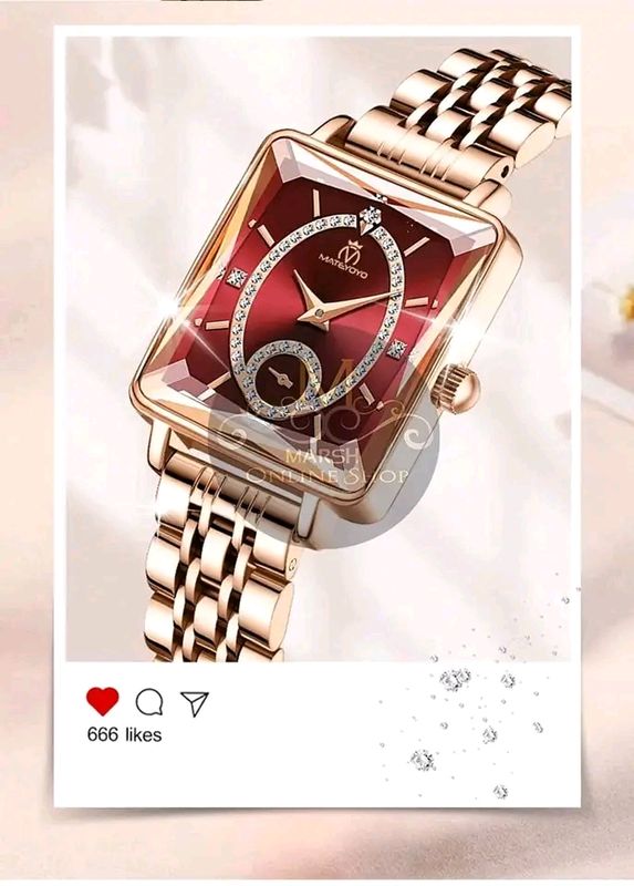 💥MATEYOYO Diamond Wristwatch with Exquisite Box - Image 11