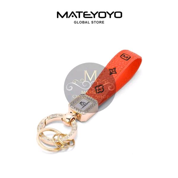 💥MATEYOYO Women Keychain Fashion PU Leather Keychain Business Gift Leather - Image 6
