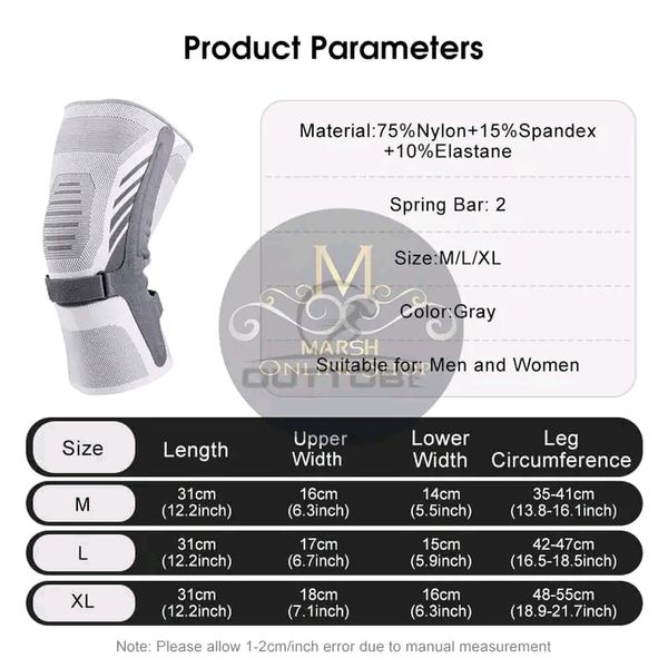 💥Outtobe 1PC Knee Braces Patella Stabilizer Knee Support Pads High Elasticity Knee - Image 2