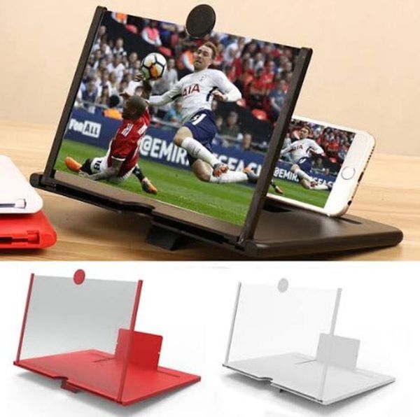3D Glass Magnifier Mobile Screen 8.5" inchi Amplifier Foldable Glass Display