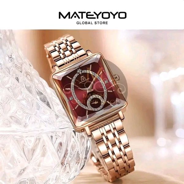 💥MATEYOYO Diamond Wristwatch with Exquisite Box - Image 6