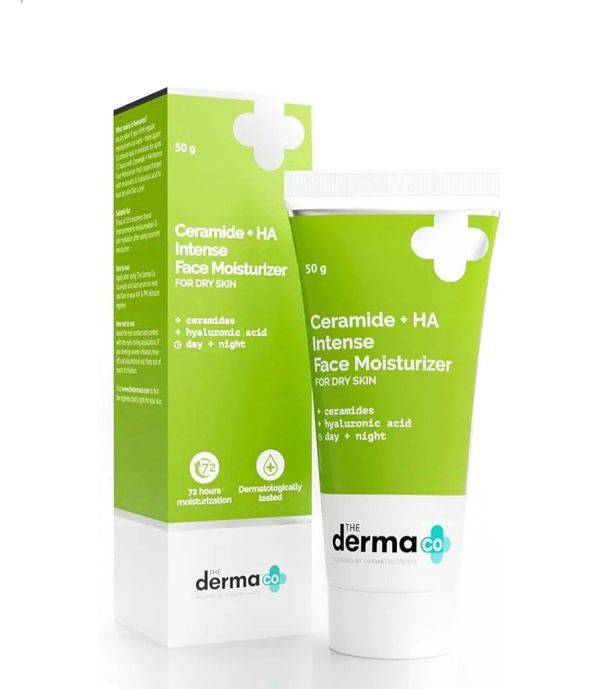 Derma Co Ceramide + HA Intense Face Moisturizer-(50g)