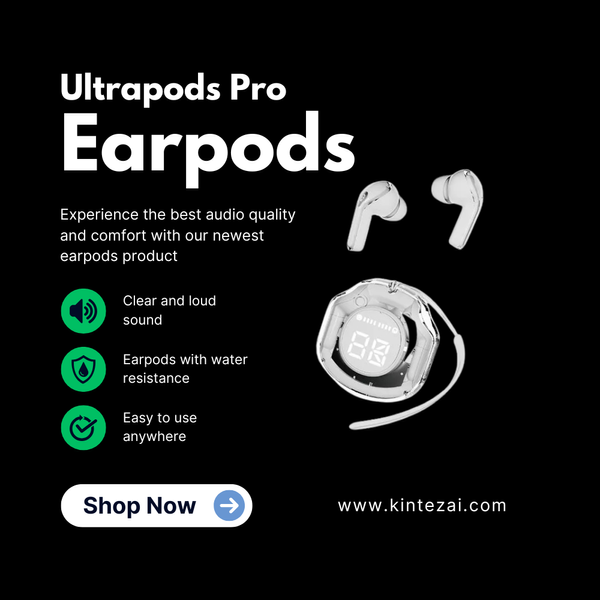 Ultrapods Pro True Wireless Earbuds - Ash