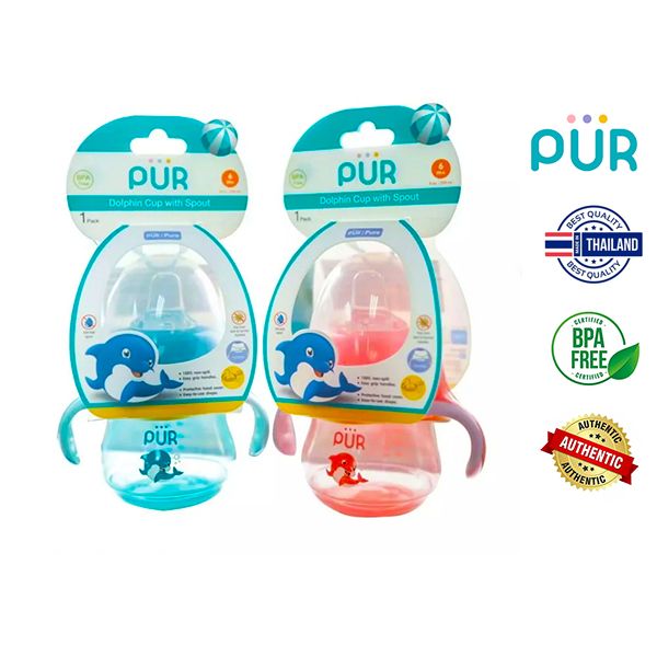 PUR Dolphin Cup With Spout 8oz./230ml. – 5509