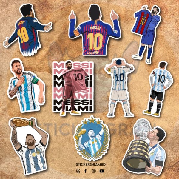 Messi Sticker Set 01