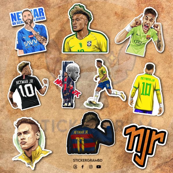 Neymar Sticker Set 01
