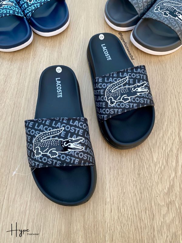 Lacoste slide (Black)