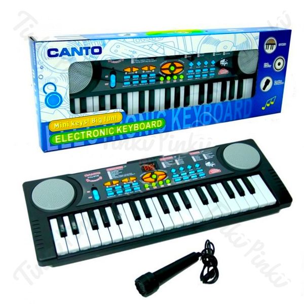 Canto Electronic 37 Keys Musical Keyboard Piano For Kids