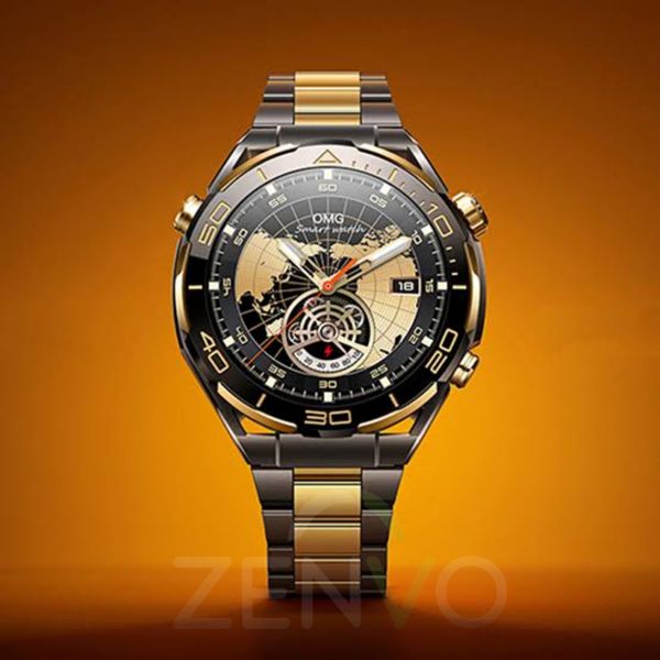 Remax Watch 17 Bluetooth calling Smartwatch -(Black/Gold)