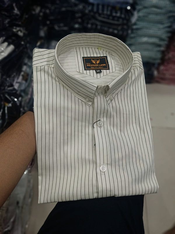 Classic Stripe Shirt for Formal Wear